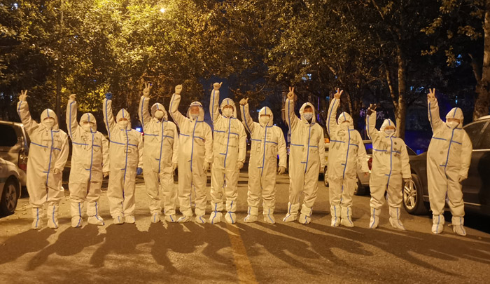 鵬鴻員工投身防疫阻擊戰(zhàn)