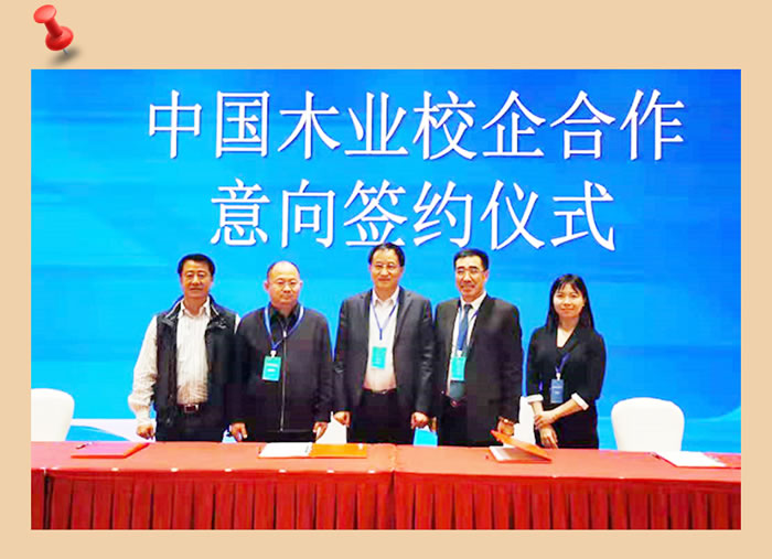 鵬鴻與中國(guó)木業(yè)合作